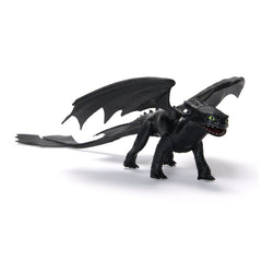 Cum sa iti dresezi dragonul, Figurina Dragon Toothless cu aripi mobile, 20 cm - Publisol.ro