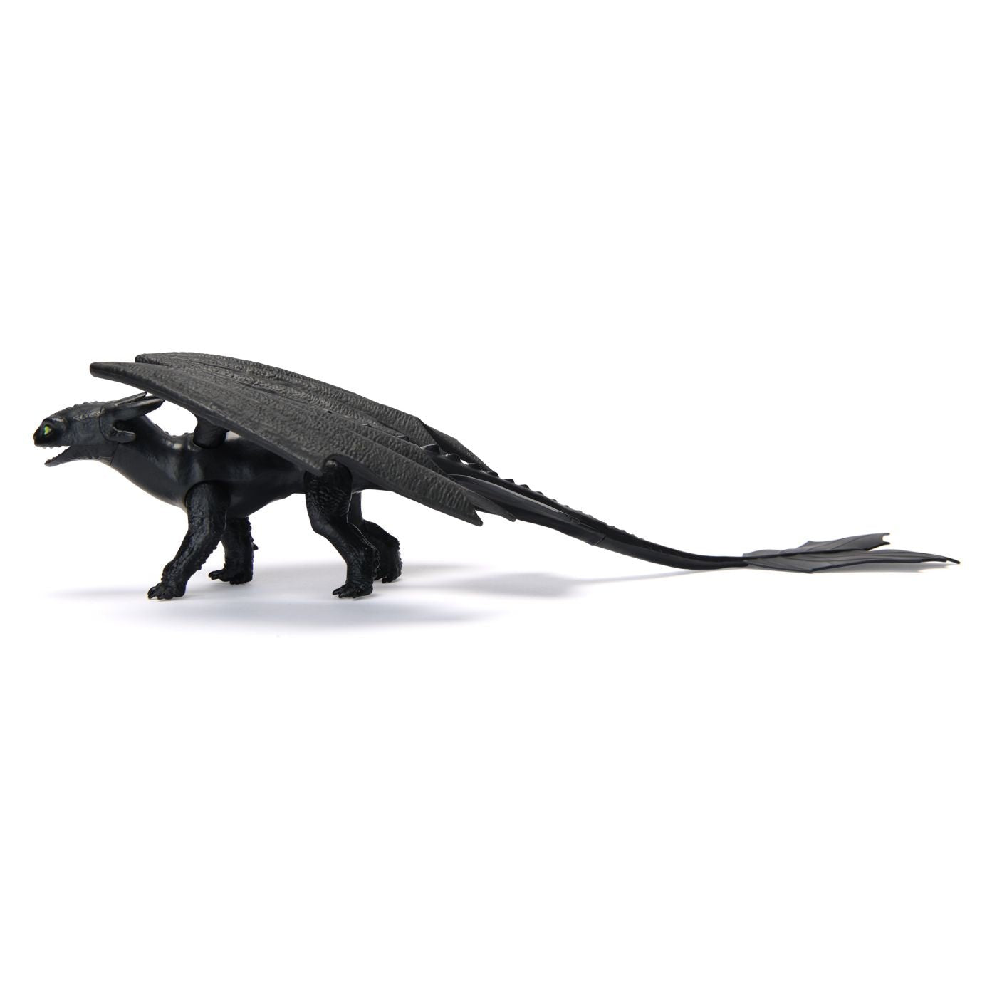 Cum sa iti dresezi dragonul, Figurina Dragon Toothless cu aripi mobile, 20 cm - Publisol.ro