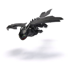 Cum sa iti dresezi dragonul, Figurina Dragon Toothless cu aripi mobile, 20 cm - Publisol.ro