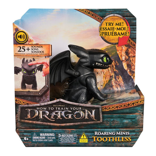 Cum sa iti dresezi dragonul, Figurina Dragon Toothless cu sunete - Publisol.ro