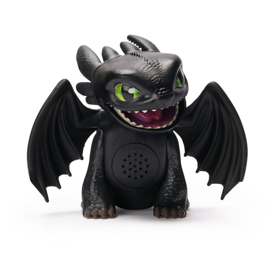 Cum sa iti dresezi dragonul, Figurina Dragon Toothless cu sunete - Publisol.ro