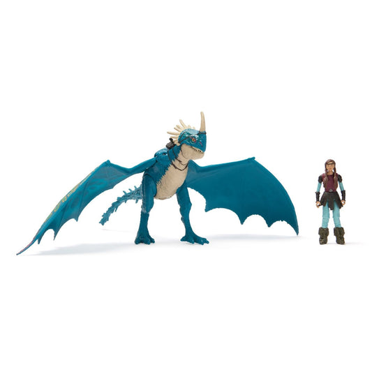 Cum sa iti dresezi Dragonul set Dragon deadly nadder si figurina viking astrid - Publisol.ro