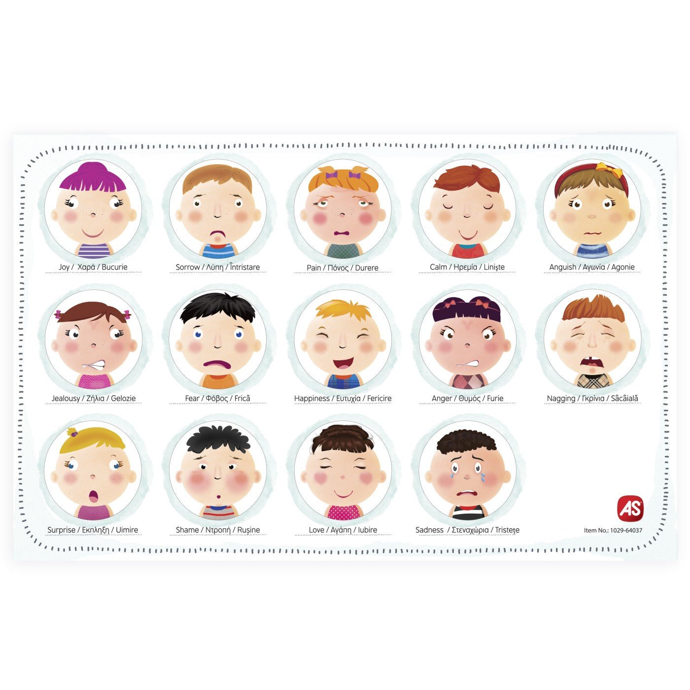 Cutie magnetica emotii - Publisol.ro