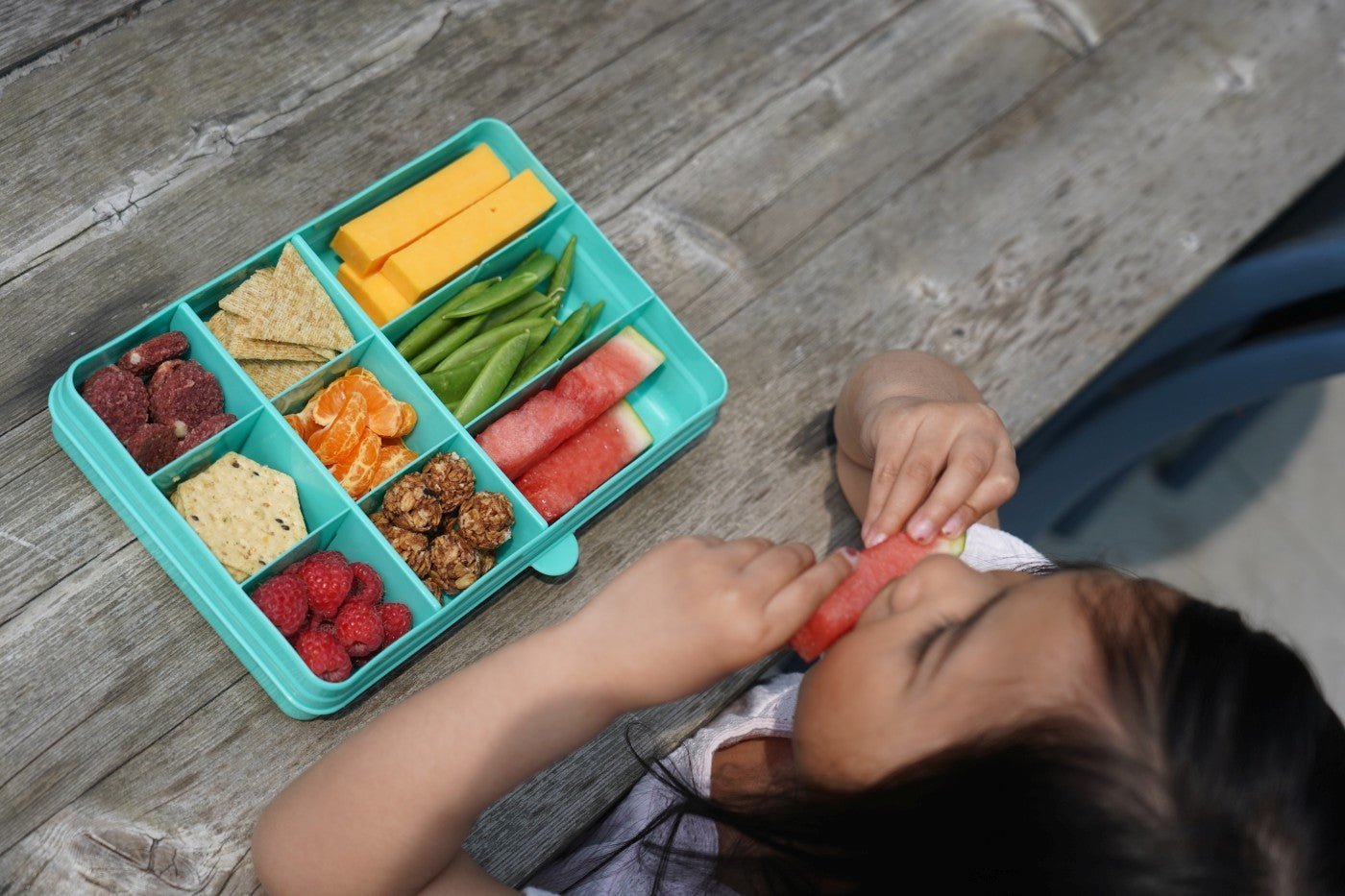 Cutie snack, blue, Melii - Publisol.ro