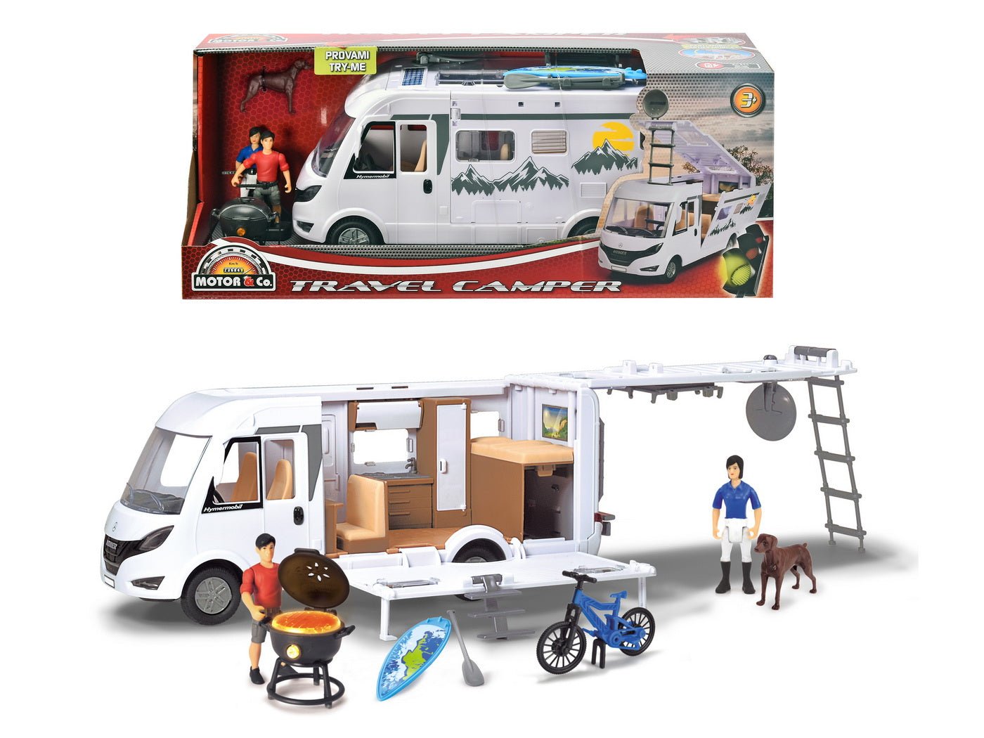 Dickie autocaravana scara 1:24 - Publisol.ro