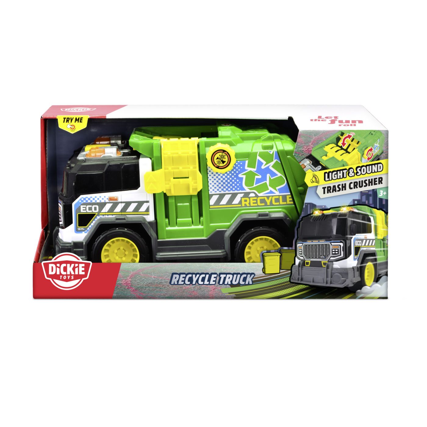 Dickie camion de reciclare cu lumini si sunete 30 cm - Publisol.ro