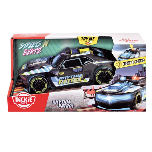 Dickie masinuta cu telecomanda rhythm patrol 20 cm - Publisol.ro