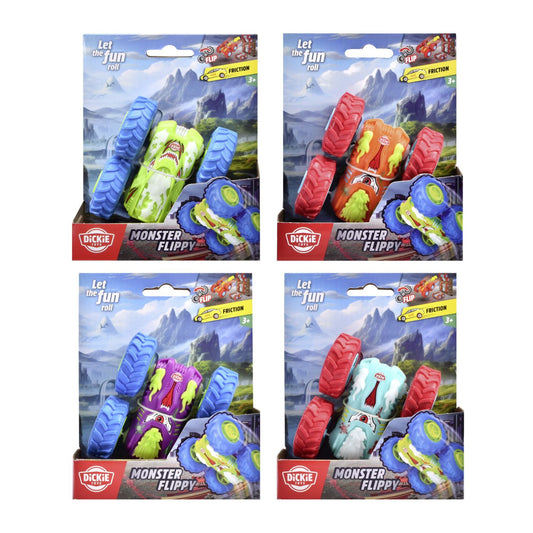 Dickie masinuta monster flippy 10cm, Simba - Publisol.ro