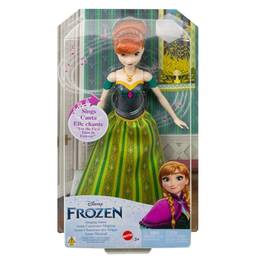 Disney frozen papusa anna cantareata, Mattel - Publisol.ro