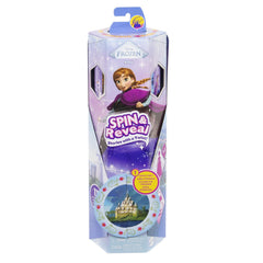 Disney Frozen spin and reveal papusa Anna cu evantai - Publisol.ro