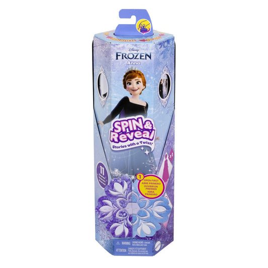 Disney frozen spin and reveal papusa anna, Mattel - Publisol.ro