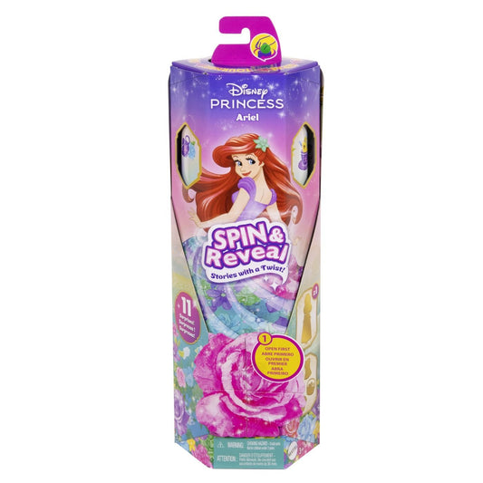 disney princess spin and reveal papusa ariel, Mattel - Publisol.ro