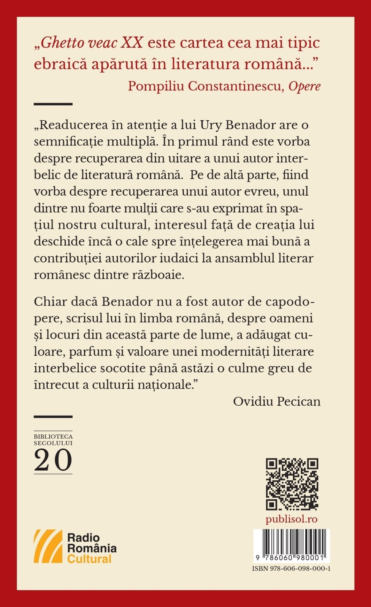 eBook Set Biblioteca Secolului 20 - 5 carti - Publisol.ro