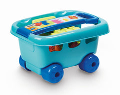 Ecoiffier abrick set constructie in carucior - Publisol.ro