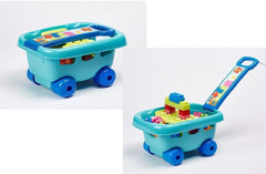 Ecoiffier abrick set constructie in carucior - Publisol.ro