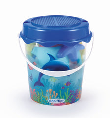 Ecoiffier galetusa cu 12 accesorii pentru nisip 21 cm - Publisol.ro