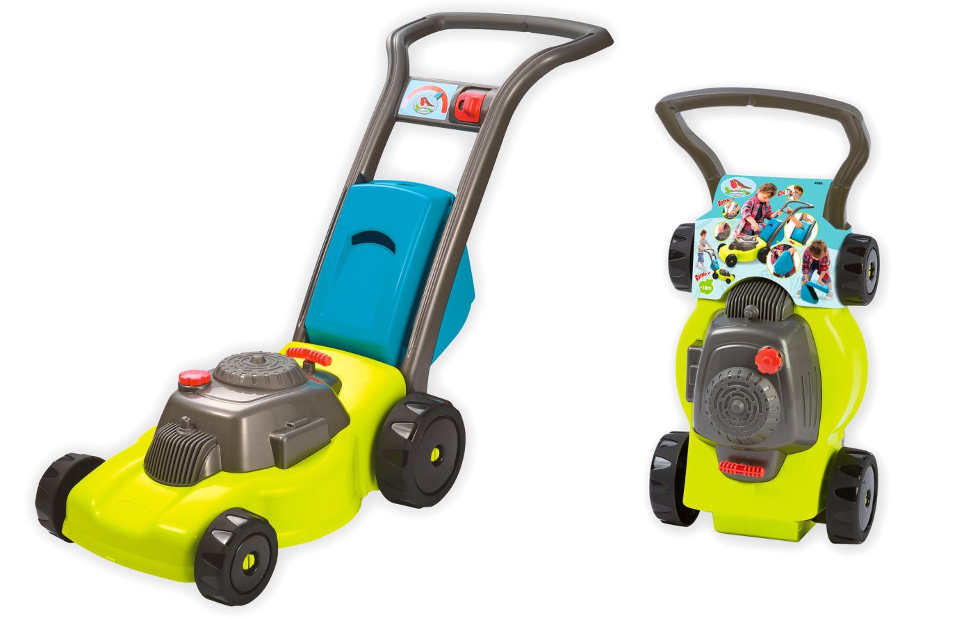 Ecoiffier masina de tuns iarba de gradina cu cos detasabil - Publisol.ro