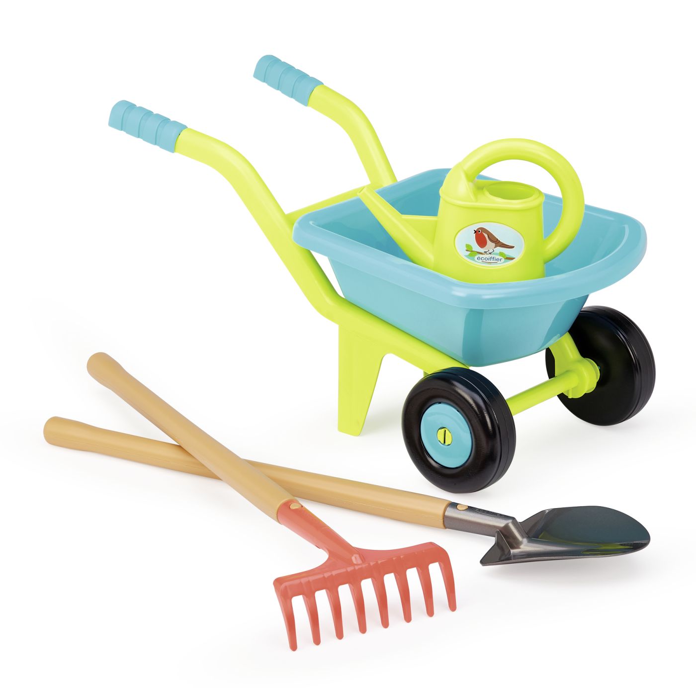 Ecoiffier set roaba cu ustensile de gradina - Publisol.ro