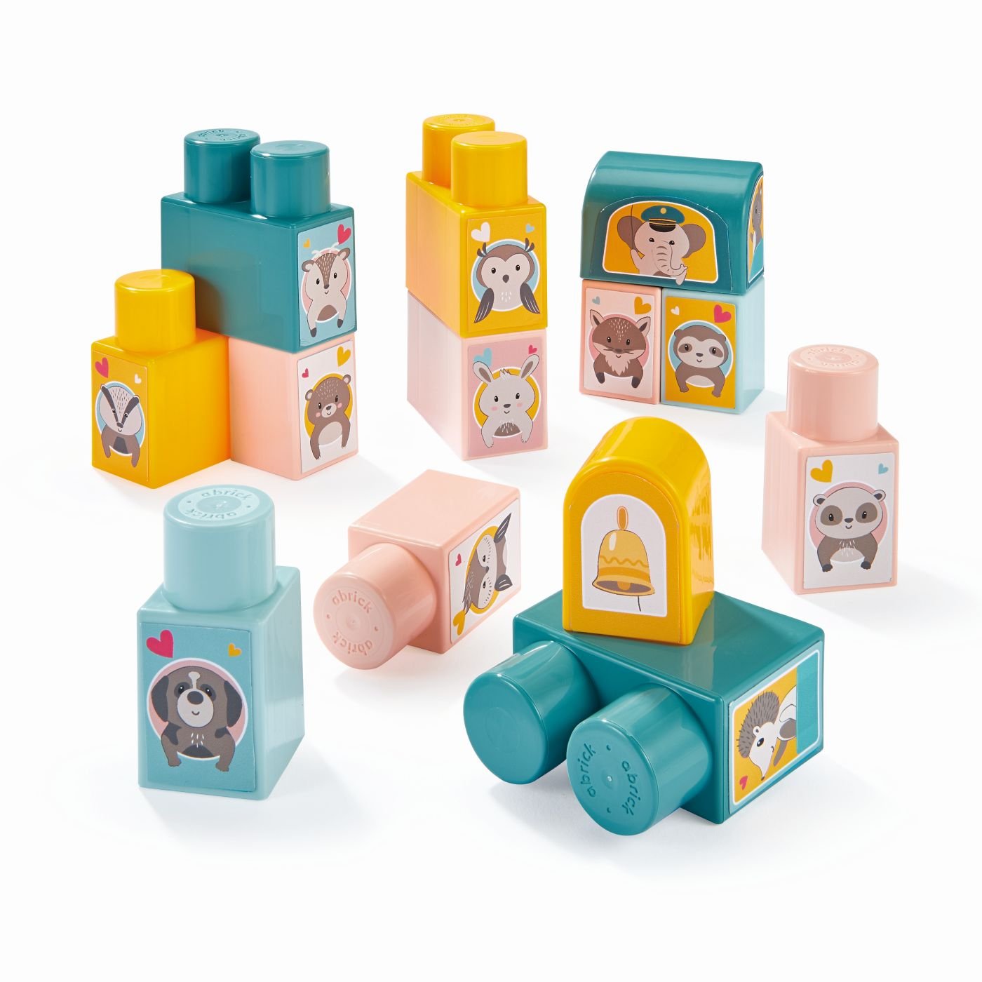 Ecoiffier tren cu animale - Publisol.ro