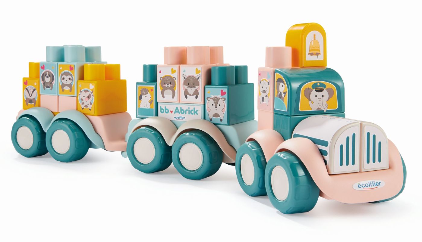 Ecoiffier tren cu animale - Publisol.ro