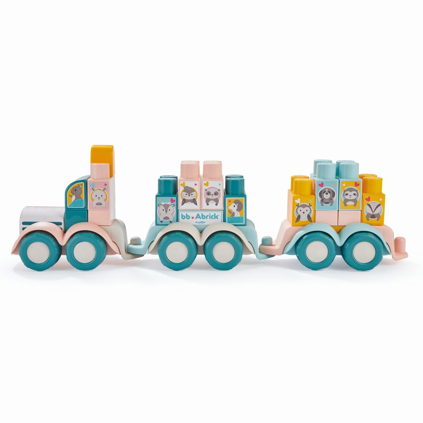 Ecoiffier tren cu animale - Publisol.ro