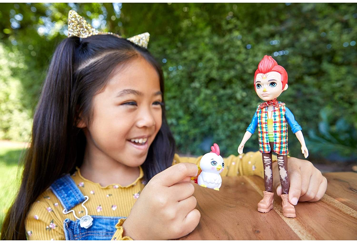 Enchantimals papusi si animalute Redward Rooster si Cluck - Publisol.ro