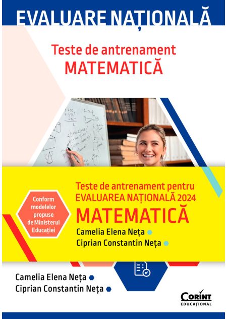 Evaluare națională 2024. Matematică. Teste de antrenament - Publisol.ro