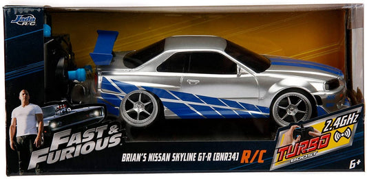 Fast&furious nissan skyline gtr 1:24, Simba - Publisol.ro