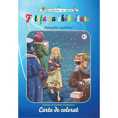 Fetita cu chibrituri - carte de colorat, de Prestige - Publisol.ro
