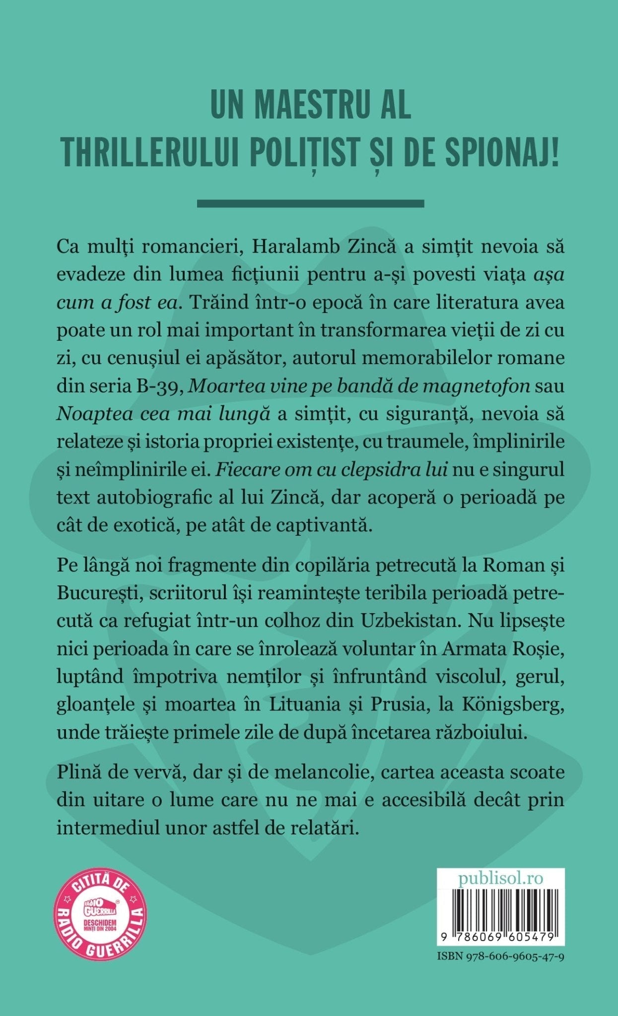 Fiecare om cu clepsidra lui (autobiografie) - Ed. digitala - Publisol.ro