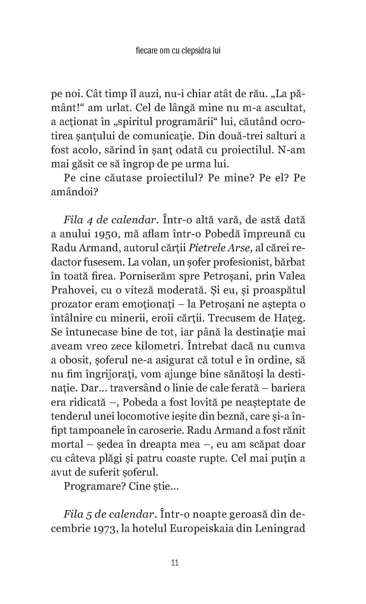 Fiecare om cu clepsidra lui (autobiografie) - Ed. digitala - Publisol.ro