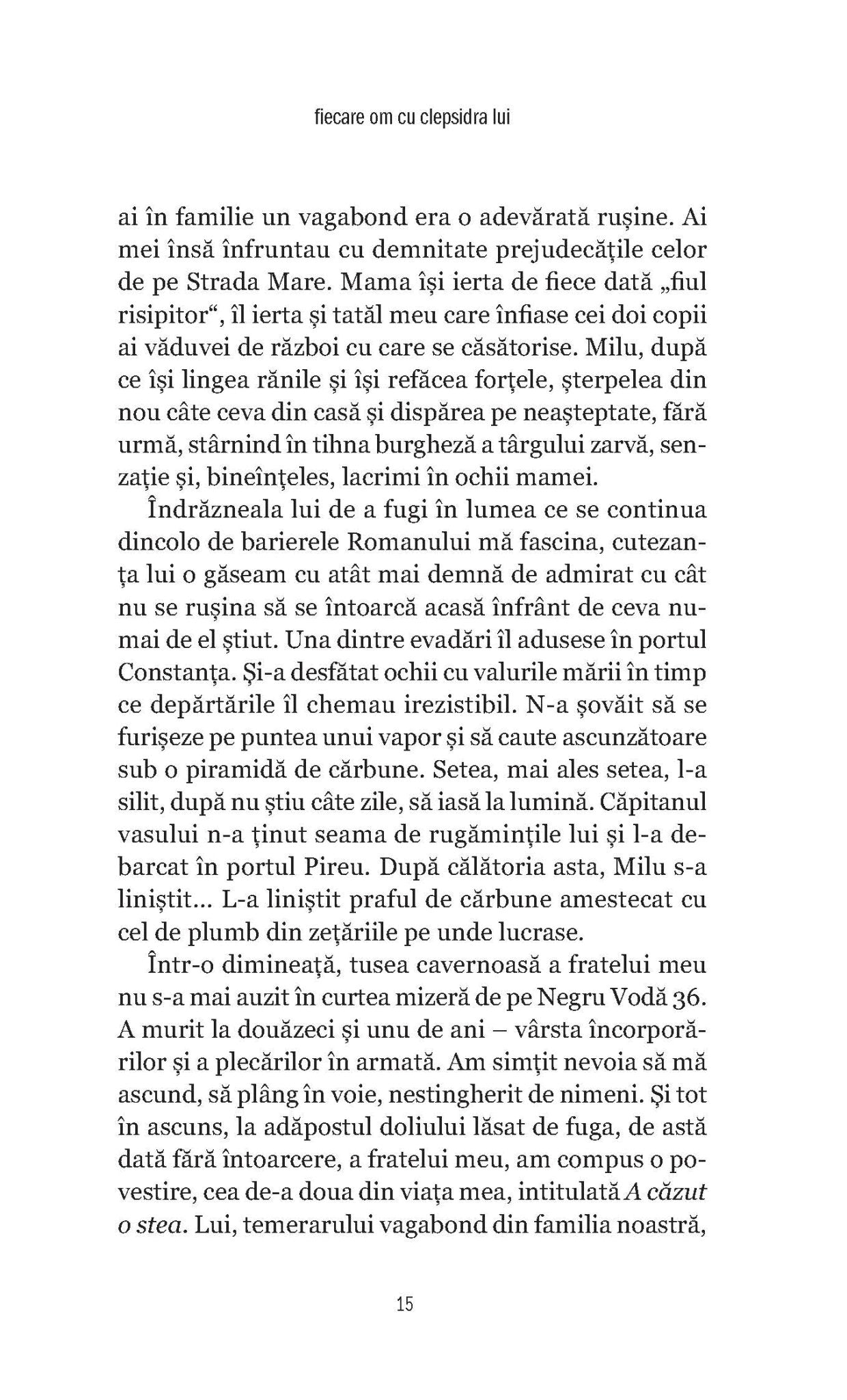 Fiecare om cu clepsidra lui (autobiografie) - Ed. digitala - Publisol.ro