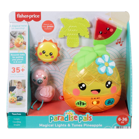 Fisher price ananas cu sunete si lumini, Mattel - Publisol.ro