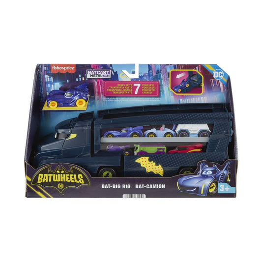 Fisher price batwheels camionul bat big rig, Mattel - Publisol.ro
