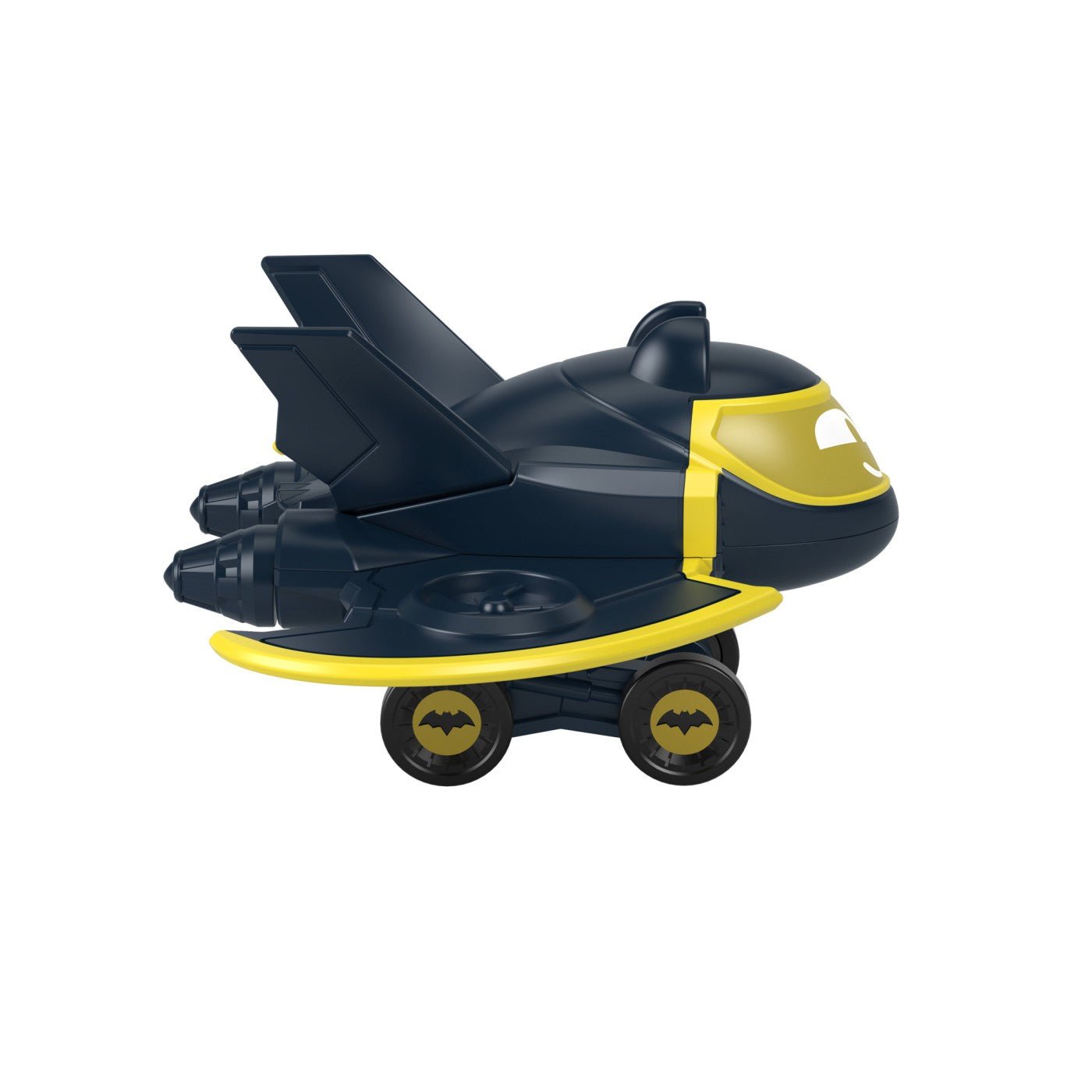Fisher price batwheels masinuta metalica avionul Batwing 1:55 - Publisol.ro