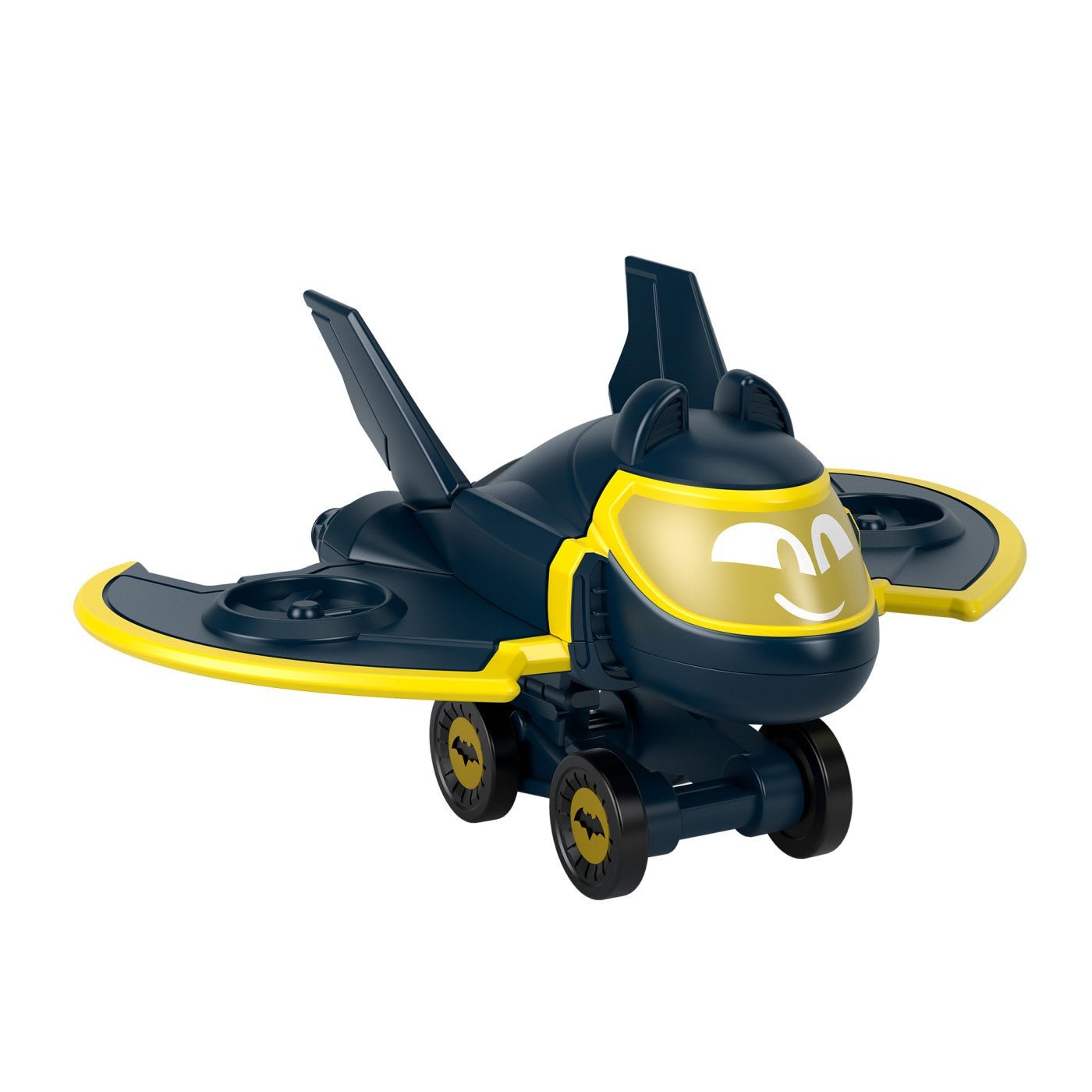 Fisher price batwheels masinuta metalica avionul Batwing 1:55 - Publisol.ro