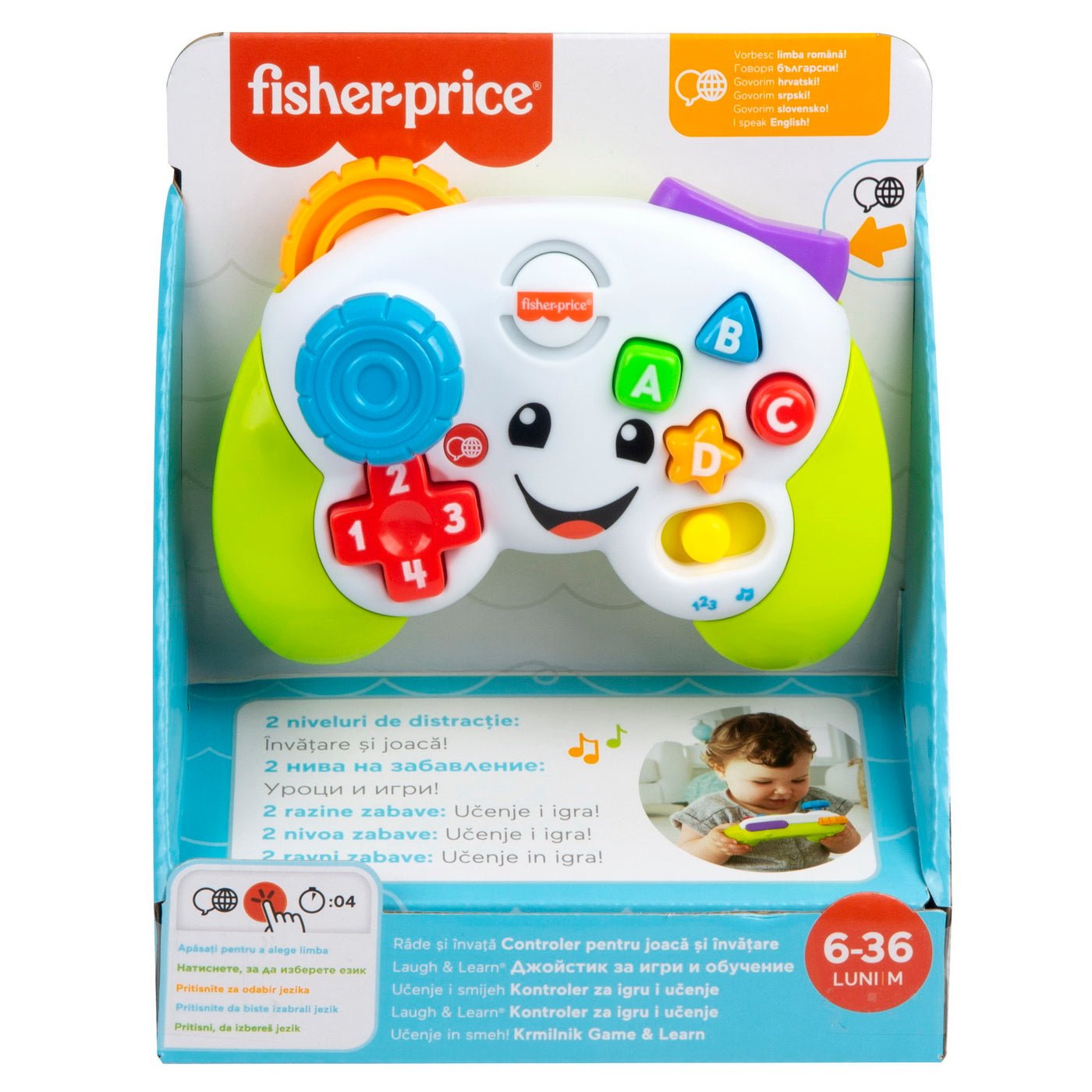 Fisher price controller interactiv in limba romana - Publisol.ro