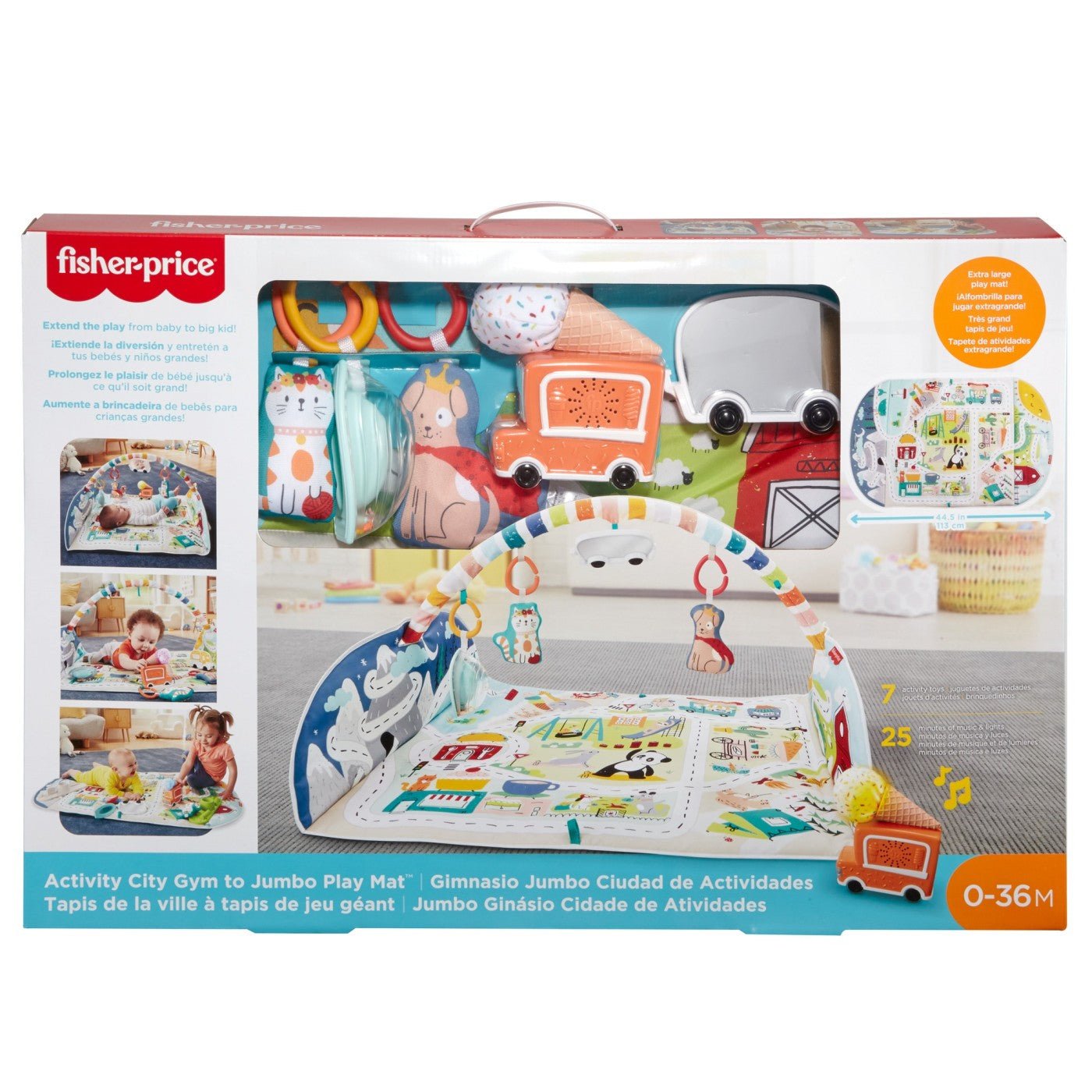 Fisher price covor activitati in oras - Publisol.ro