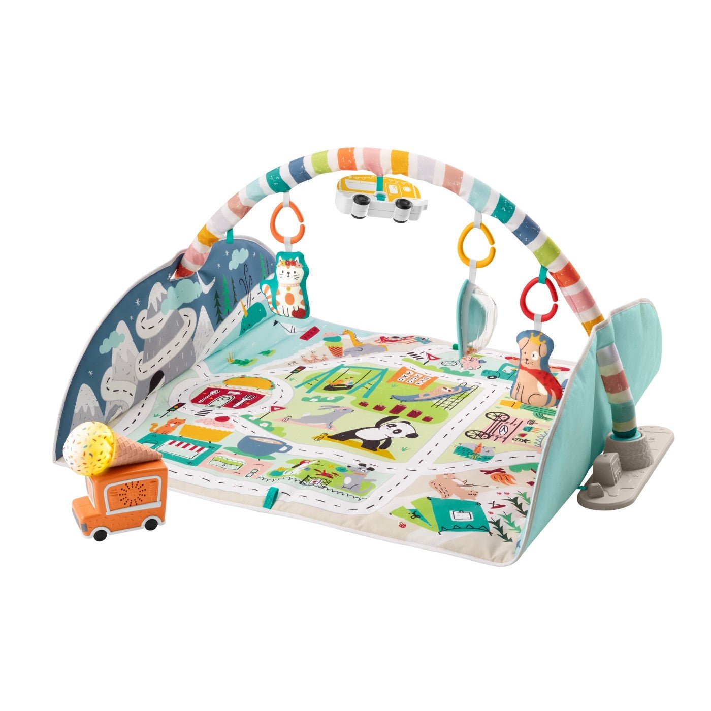 Fisher price covor activitati in oras - Publisol.ro