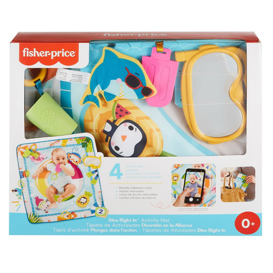 Fisher price covoras cu activitati, Mattel - Publisol.ro