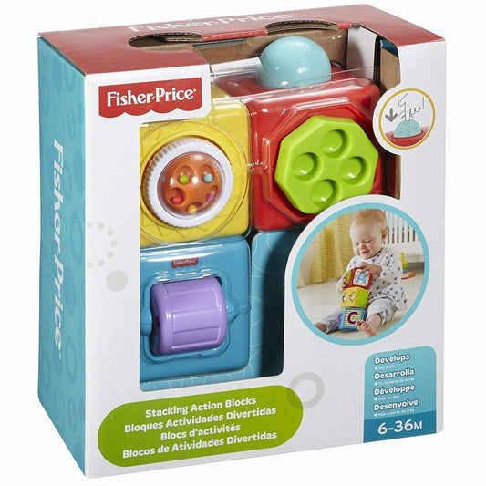 Fisher price cuburi cu activitati, Mattel - Publisol.ro