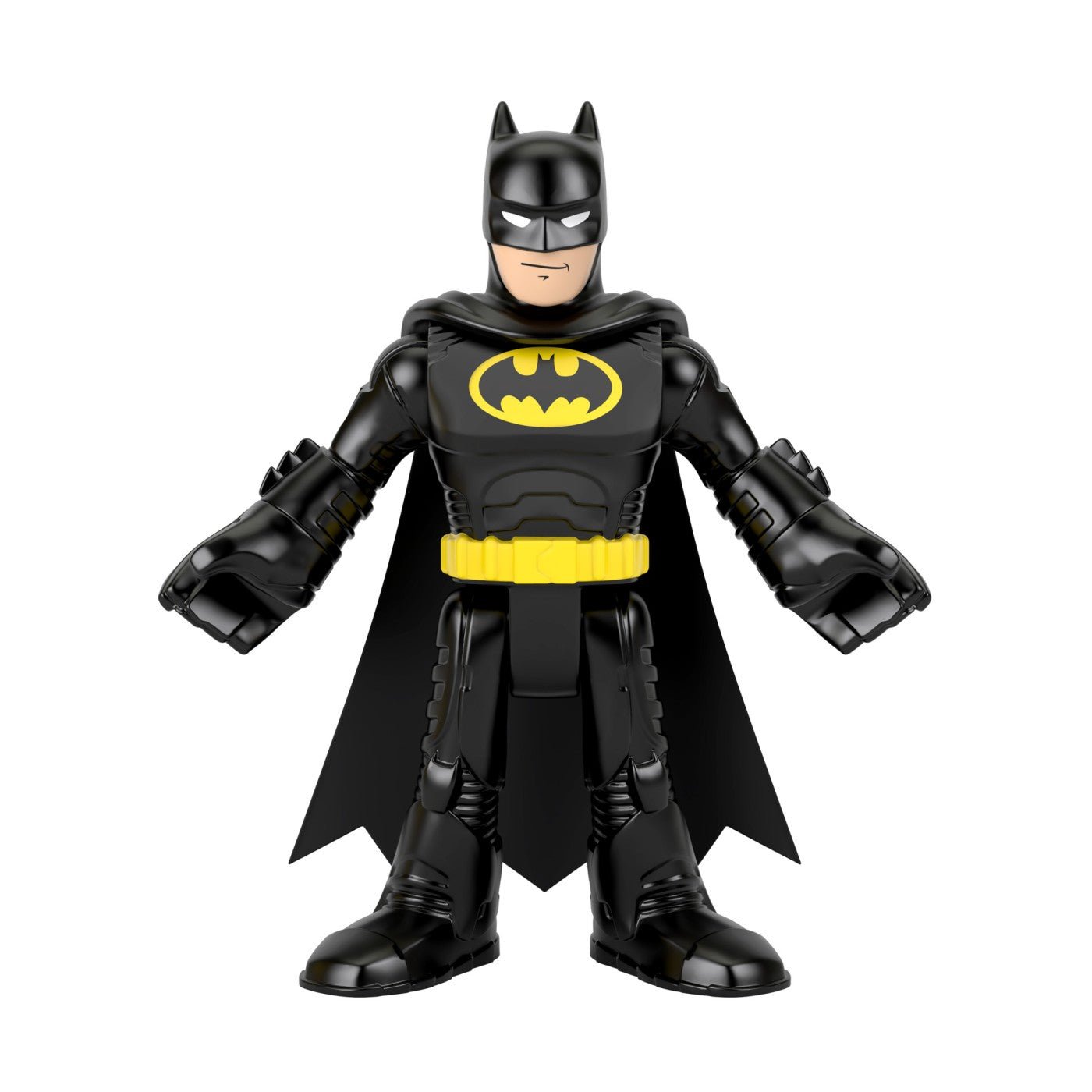 Fisher price imaginext DC super friends set figurina Batman si costum exo cu lumini si sunete - Publisol.ro