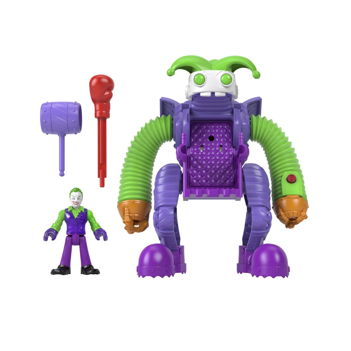 Fisher price imaginext DC super friends vehicul cu figurina Joker - Publisol.ro