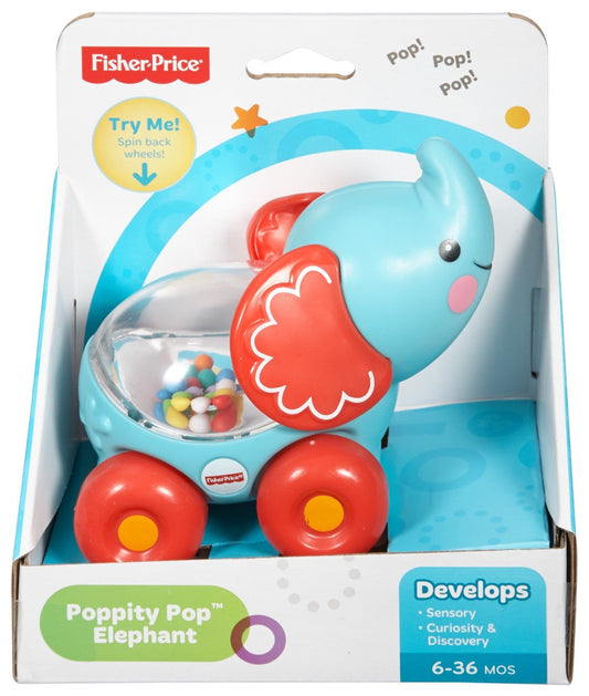 Fisher price jucarie apasa si mergi elefant, Mattel - Publisol.ro