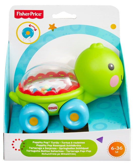 Fisher price jucarie apasa si mergi testoasa, Mattel - Publisol.ro