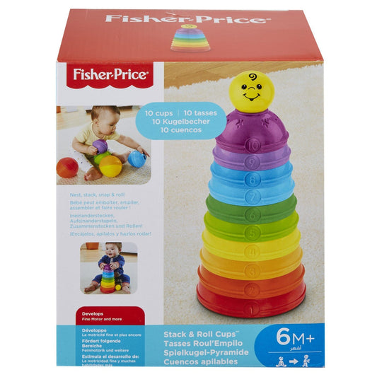 Fisher price piramida cupelor, Mattel - Publisol.ro