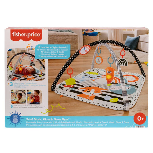 Fisher price saltea muzicala 3 in 1 cu centru de activitati, Mattel - Publisol.ro