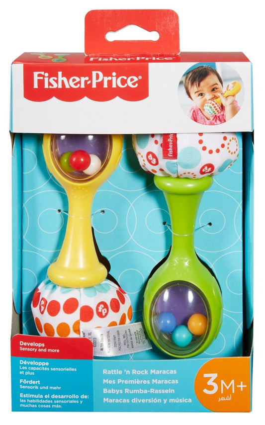 Fisher price set 2 zornaitoare maracas, Mattel - Publisol.ro