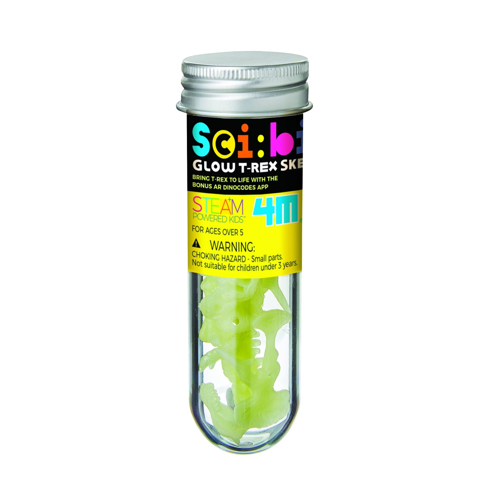 Fosila T - Rex fosforescenta , Sci:Bits - 4M - Publisol.ro