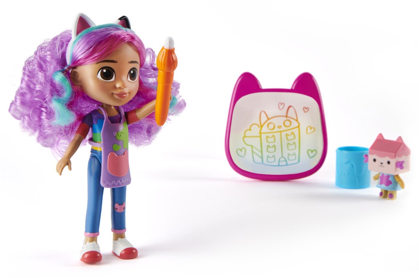 Gabbys dollhouse papusa gabby si set de creatie, Spin Master - Publisol.ro